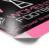 Feminisme in de sport van vrouwen foto afdruk (Hoek)