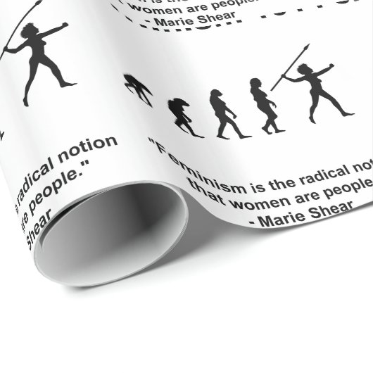 Feminisme is een radicale notie cadeaupapier (Rol Hoek)