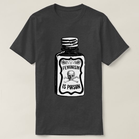 Feminisme is gif t-shirt (Design voorkant)