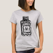 Feminisme is giftige vrouwen t t-shirt (Voorkant)