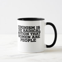 Feminisme is het radicale idee dat vrouwen mensen