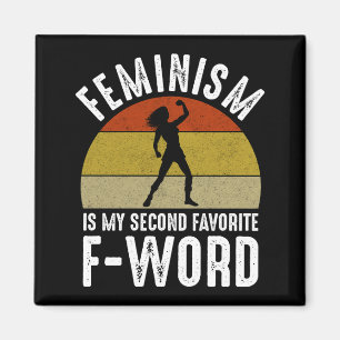 Feminisme is mijn tweede favoriete F-Word Magneet