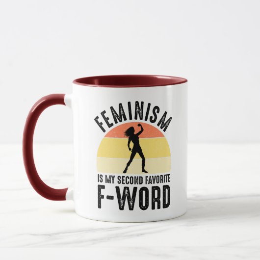 Feminisme is mijn tweede favoriete F-Word Mok (Links)