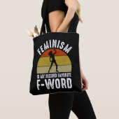 Feminisme is mijn tweede favoriete F-Word Tote Bag (Dichtbij)
