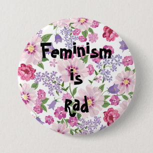 Feminisme is Rad Button