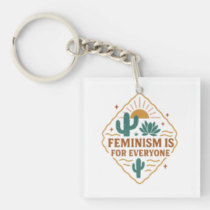 Feminisme is voor iedereen – inclusieve empowermen sleutelhanger