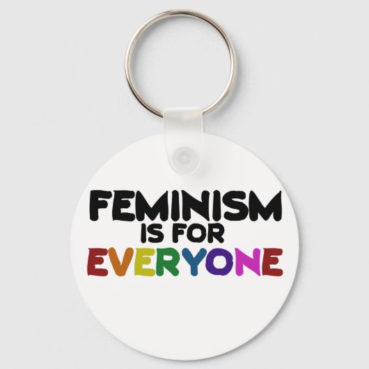 Feminisme is voor iedereen sleutelhanger (Voorkant)