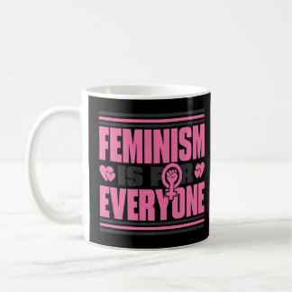 Feminisme is voor iedereen, vrouwenrechten en femi koffiemok
