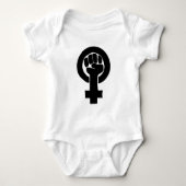 FEMINISME LOGO ROMPER (Voorkant)