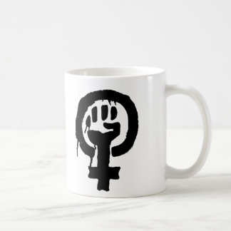 Feminisme Logo Symbool Mok