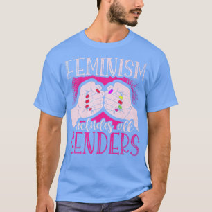 feminisme omvat alle geslachten voor een feministi t-shirt