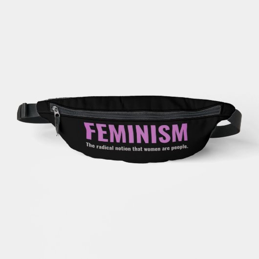 Feminisme onderweg – Fanny Pack Heuptasje (Voorkant)