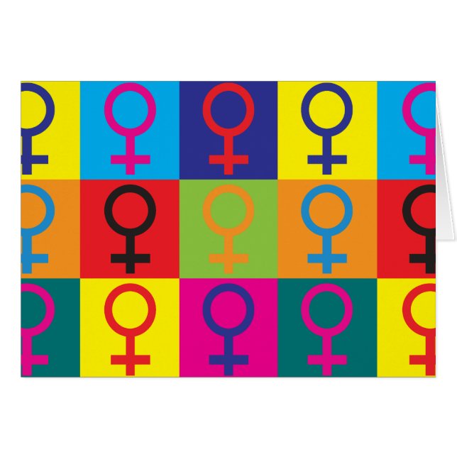 Feminisme Pop Art (Voorkant Horizontaal)
