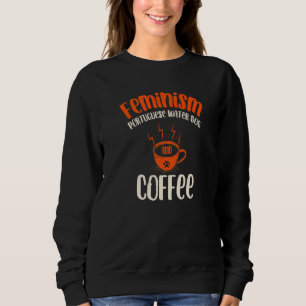 Feminisme Portugese waterhond en koffee Dog Femi Trui
