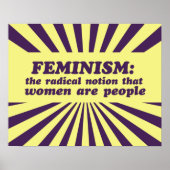 feminisme poster (Voorkant)