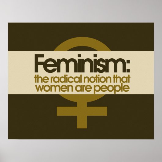 feminisme poster (Voorkant)