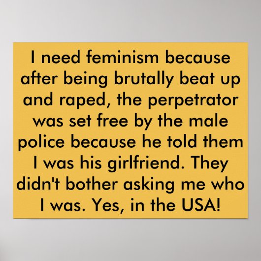 Feminisme - Posters - misdaden tegen vrouwen - ART (Voorkant)