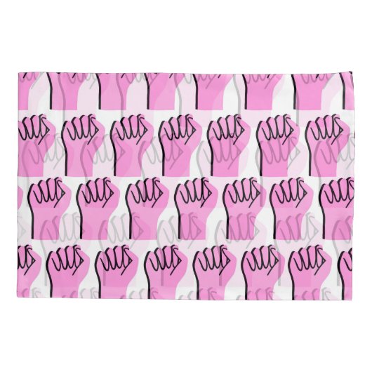 Feminisme Power: symbolisch patroon Kussensloop (Achterkant)