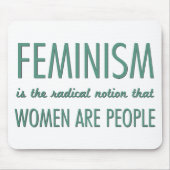Feminisme: Radicale opvatting dat vrouwen mensen z Muismat (Voorkant)