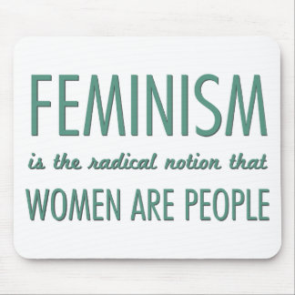 Feminisme: Radicale opvatting dat vrouwen mensen z Muismat