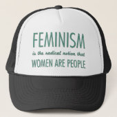 Feminisme: Radicale opvatting dat vrouwen mensen z Trucker Pet (Voorkant)