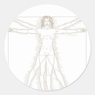 feminisme ronde sticker