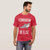 Feminisme shirt (Voorkant volledig)