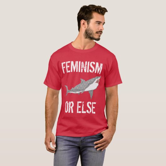 Feminisme shirt (Voorkant volledig)