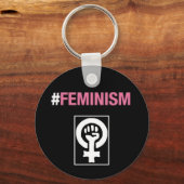feminisme sleutelhanger (Voorkant)