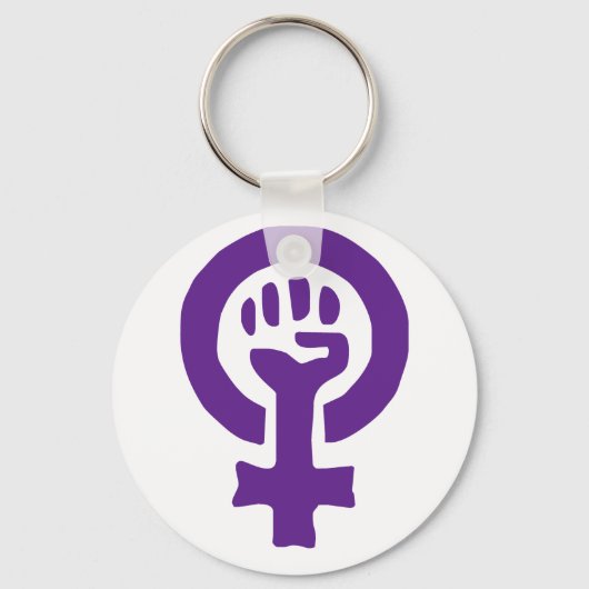 Feminisme-symbool Sleutelhanger (Voorkant)