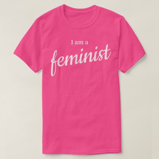 feminisme t-shirt (Design voorkant)