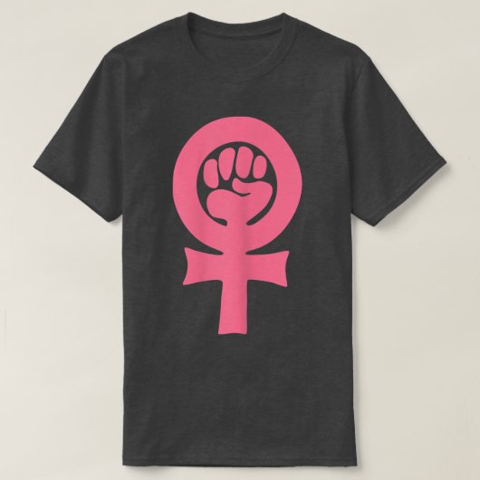 Feminisme Venus heeft het eerste symbool voor vrou T-shirt (Design voorkant)
