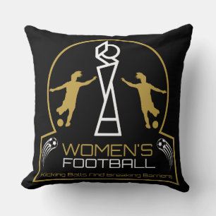 Feminisme Voetbal Football Sport Kussen