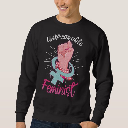 Feminisme Vrouw Empowerment Pro Choice Pro Abortio Trui (Voorkant)