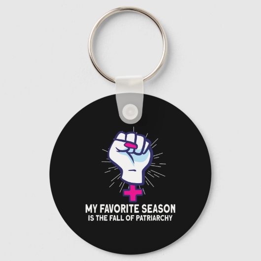Feminisme Vrouw Empowerment Pro-keuze Pro Abortio Sleutelhanger (Voorkant)