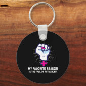 Feminisme Vrouw Empowerment Pro-keuze Pro Abortio Sleutelhanger (Voorkant)