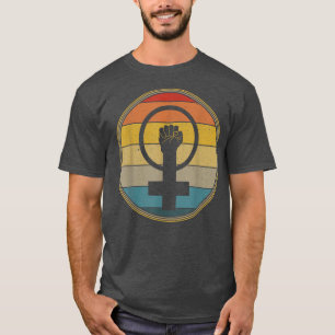 Feminisme Vrouw Gelijkheid vrouw in feministische  T-shirt