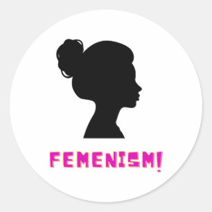 Feminisme - Vrouwenrechten!! Sticker