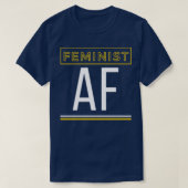 Feminist af3 t-shirt (Design voorkant)