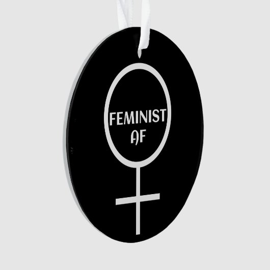 FEMINIST AF ORNAMENT (voorkant)