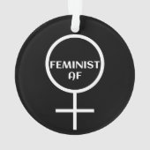 FEMINIST AF ORNAMENT (achterkant)