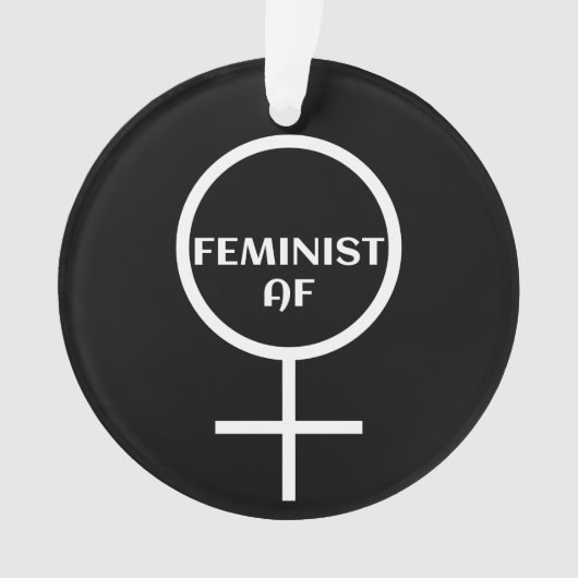 FEMINIST AF ORNAMENT (voorkant)
