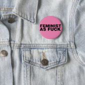 Feminist AF Ronde Button 5,7 Cm (In situ)