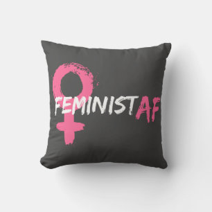 FEMINIST AF VROUW SYMBOOL KUSSEN