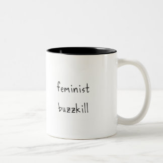 Feminist Buzzkill-Mok Tweekleurige Koffiemok