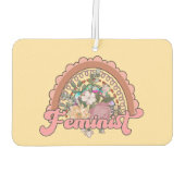 Feminist Car Freshener Luchtverfrisser (Achterkant)