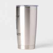 Feminist Cat Meme Whimsy Goth Witch Zodiac Tarot Geïsoleerde Drinkbeker (Links)