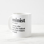 Feminist Definition Koffiemok (Voorkant links)