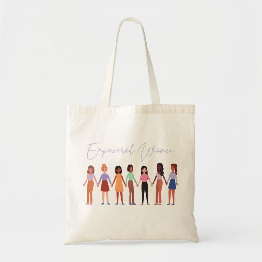 Feminist Empowered Women Canvas tas (Voorkant)
