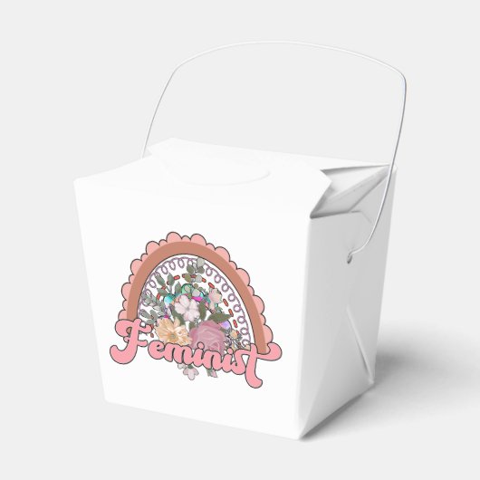Feminist Favor Box Bedankdoosjes (Voorkant Zijde)